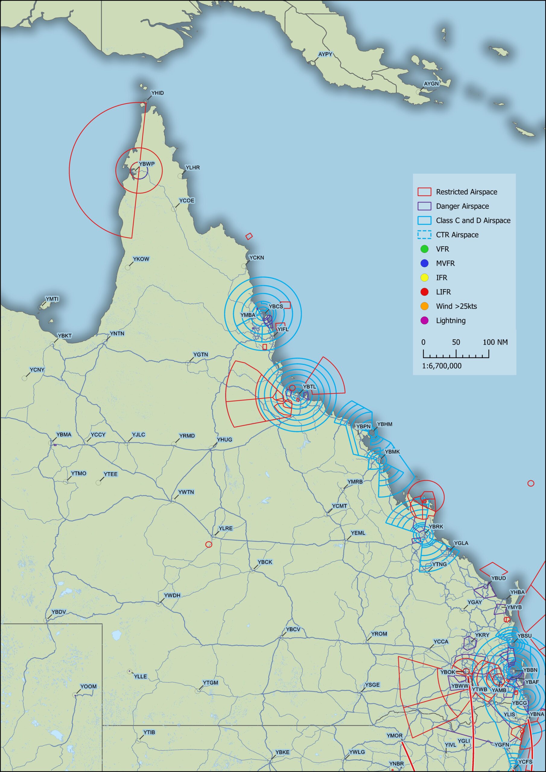 Mini Queensland METAR Map - Image 5